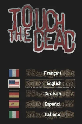 Touch the Dead (USA) (En,Fr,De,Es,It) screen shot title